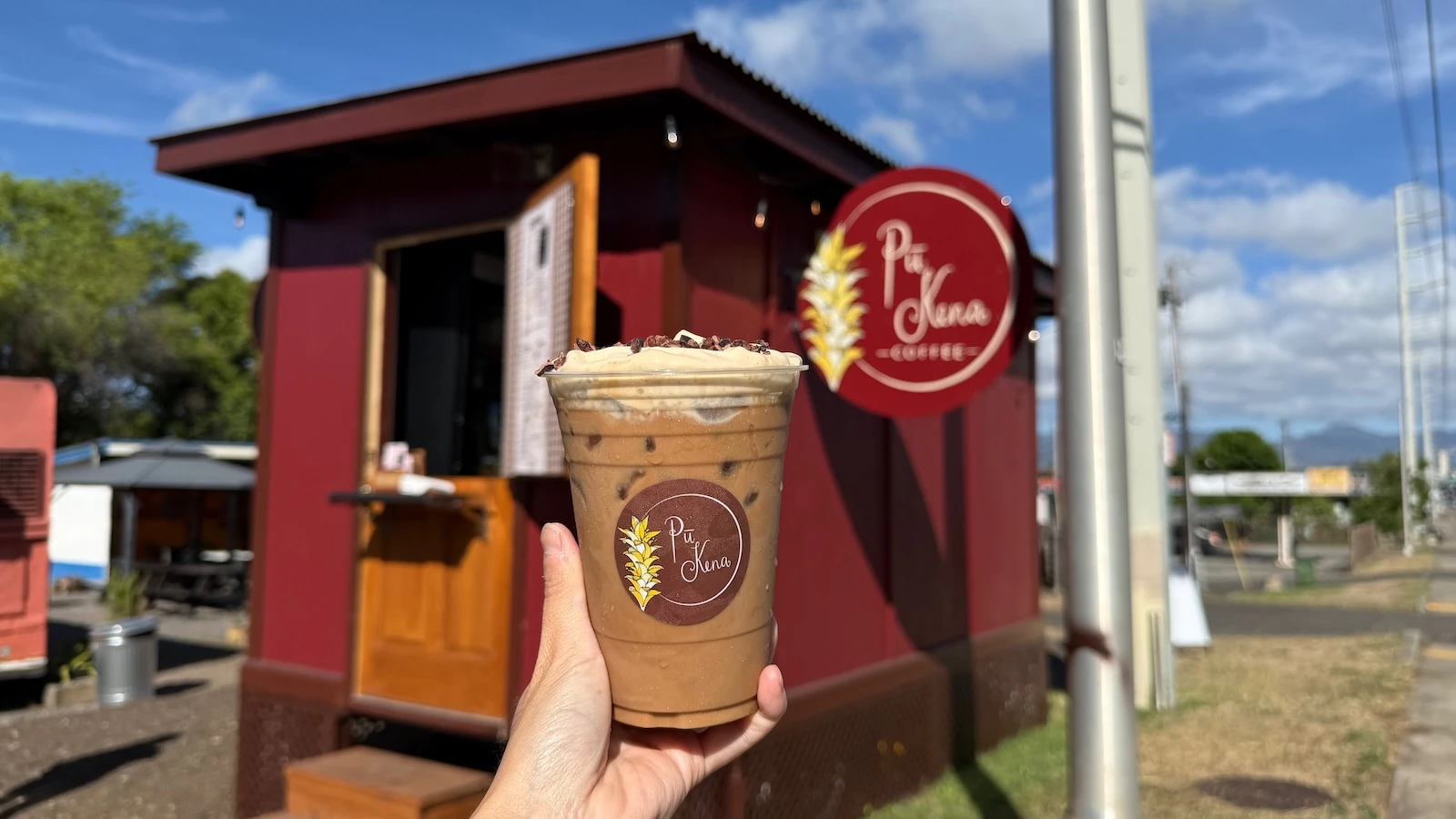 chocolate haupia latte