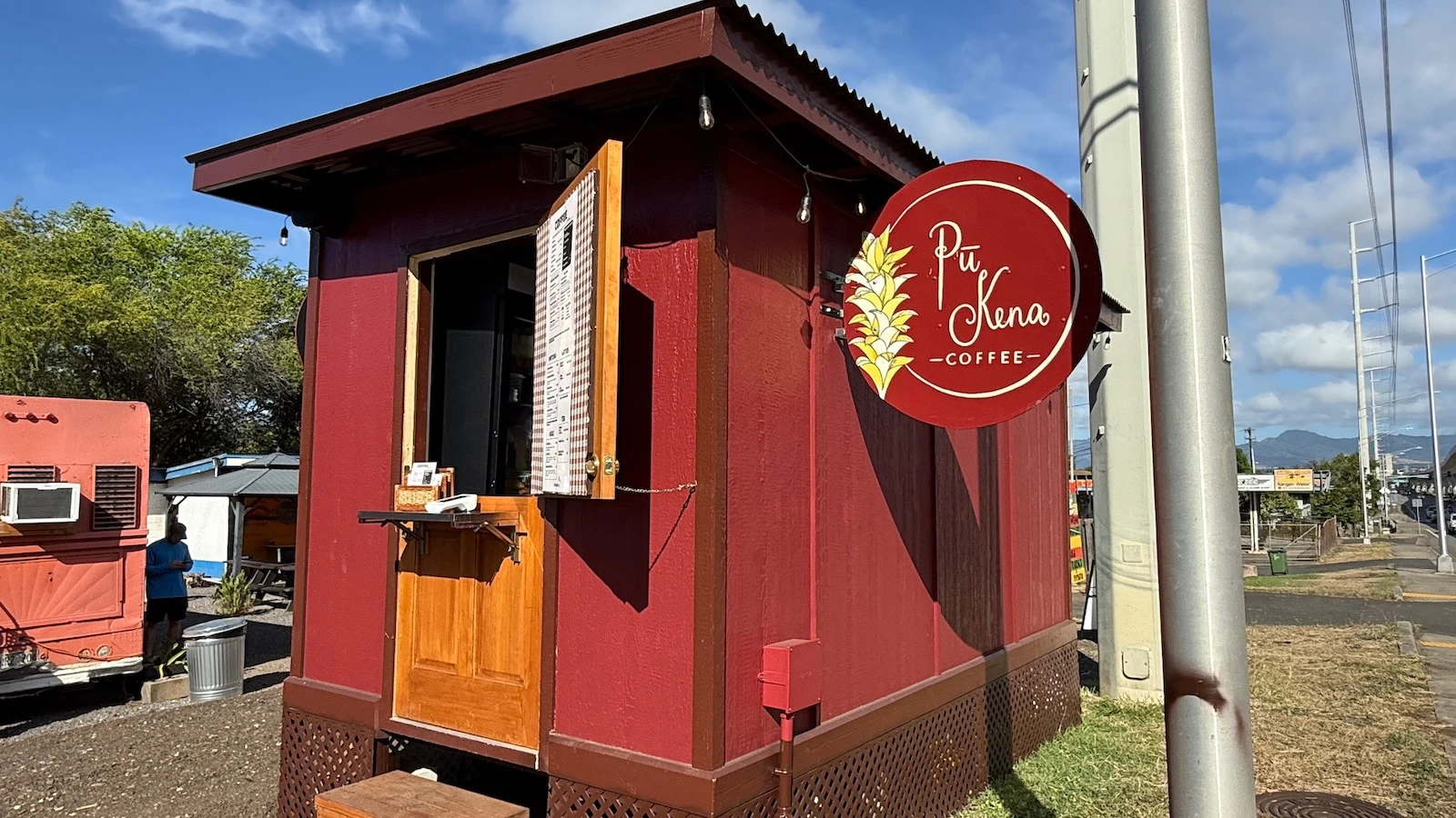 coffee trailer