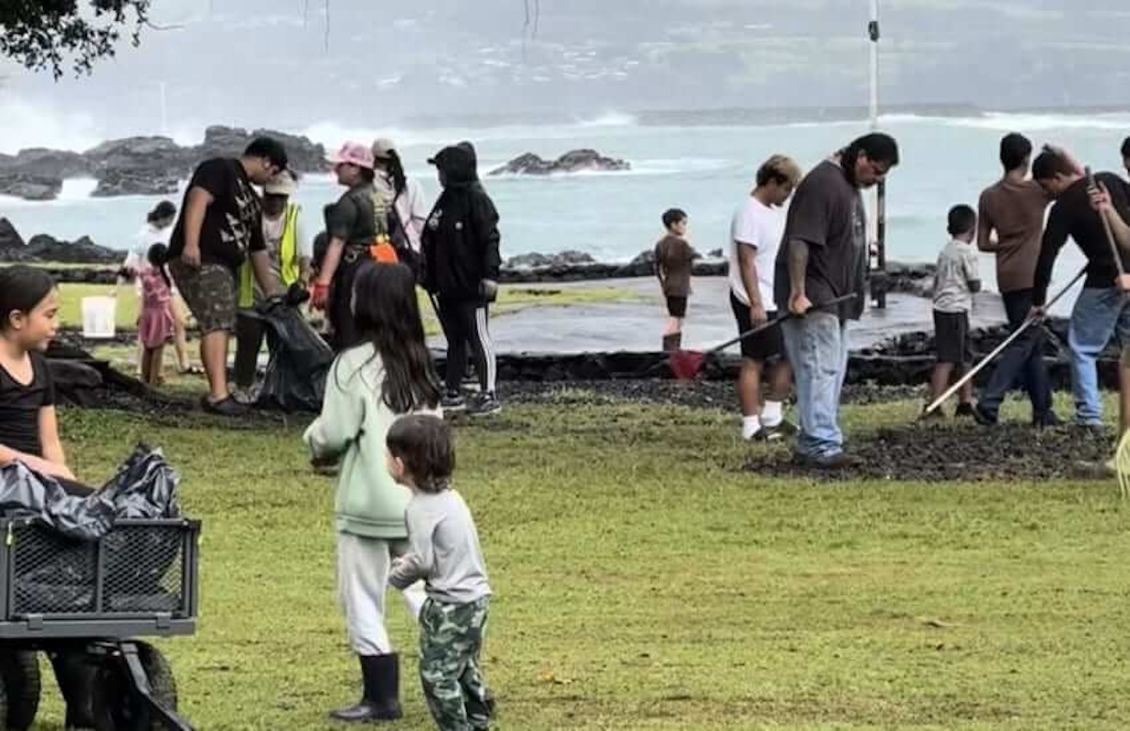 Community members work to restore Puhi Bay, a storied place where generations of Keaukaha residents have learned to fish and swim.
