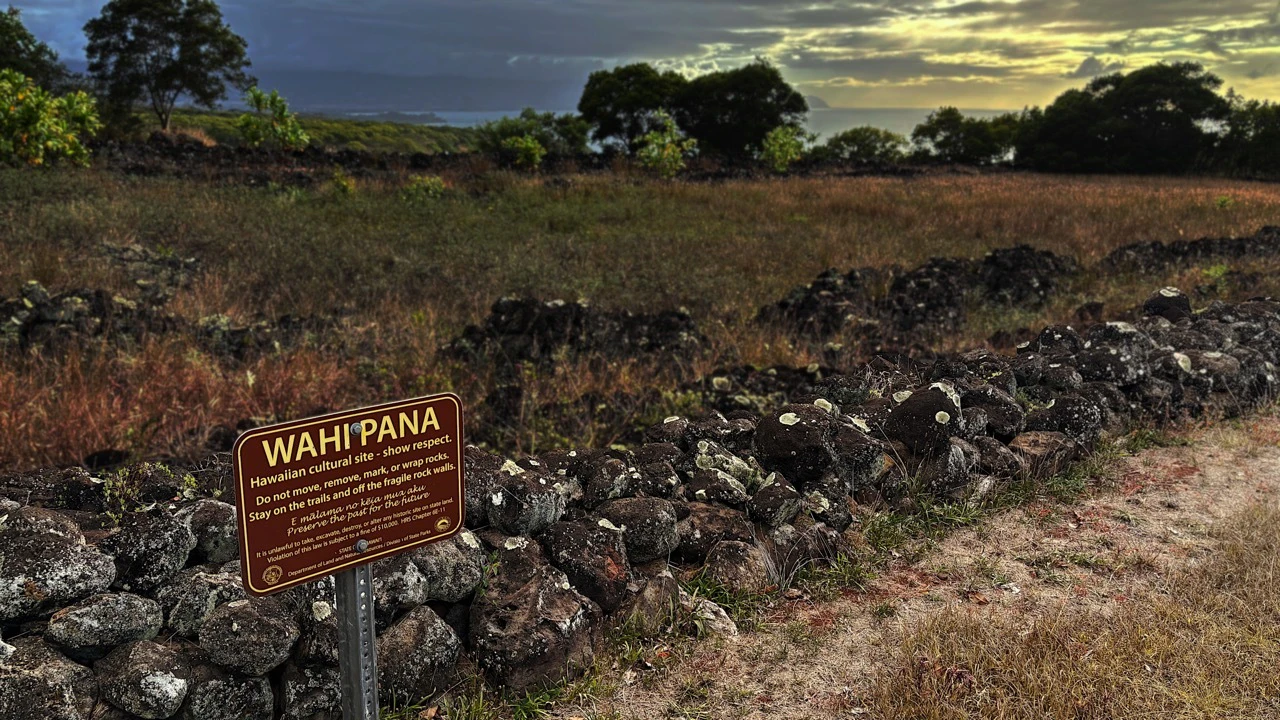 The mana remains at Pu‘u o Mahuka