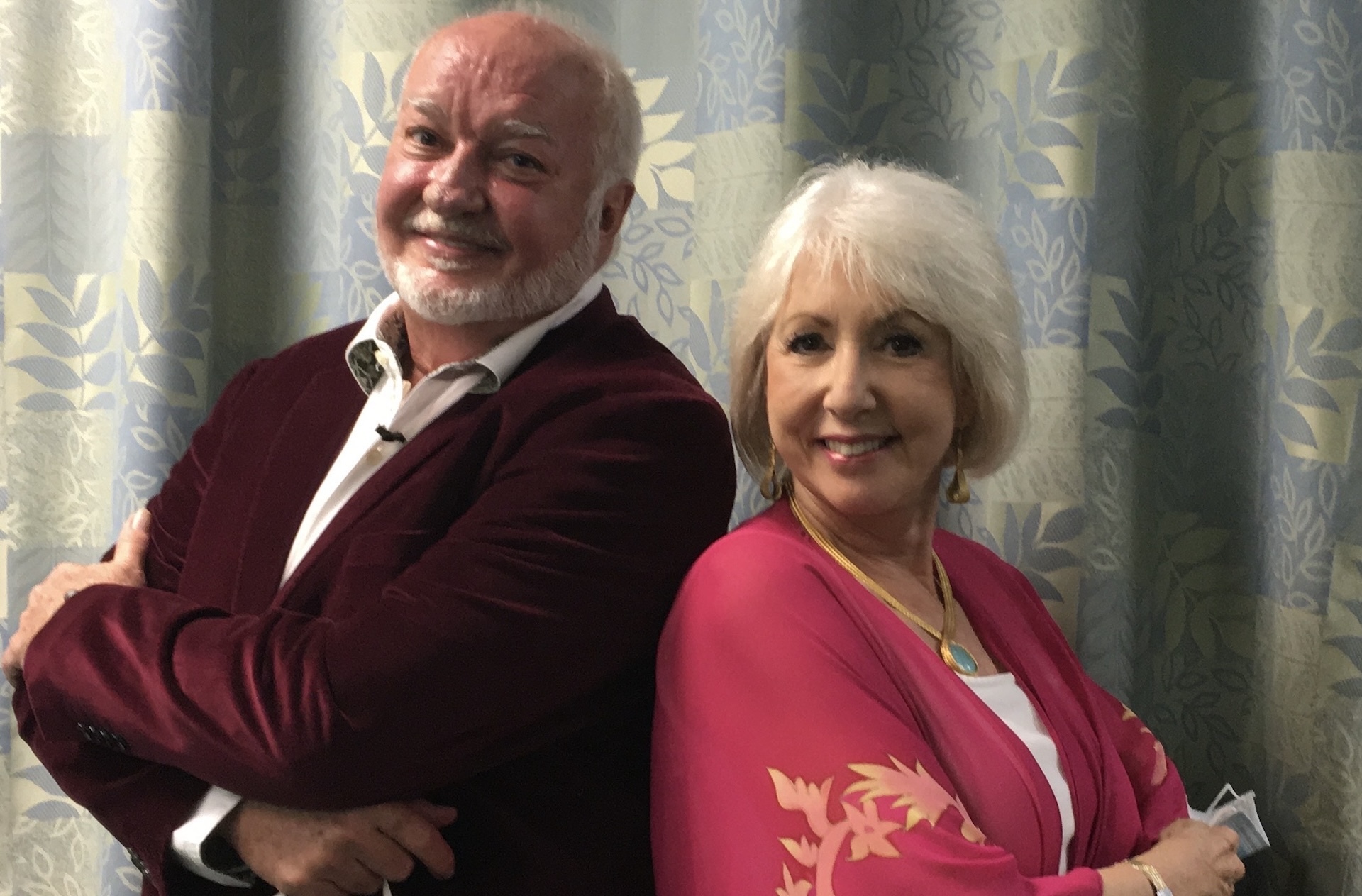 Rampage and Shari Lynn starred in “Love Letters” at Diamond Head Theatre. This photo was taken before the Feb. 18, 2021, performance, when DHT was just beginning to offer shows again after being shut down for eight months during the pandemic.