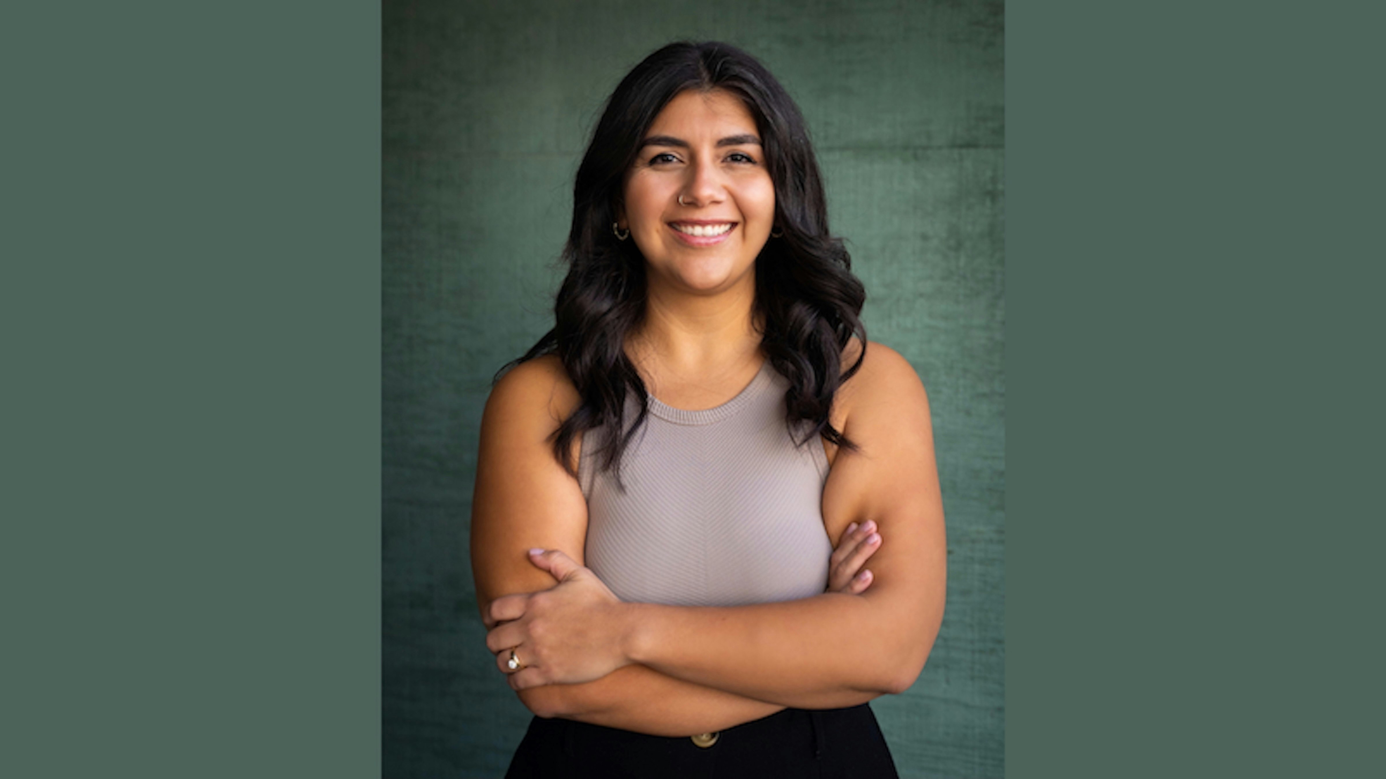 A headshot of a female nonprofit leader.