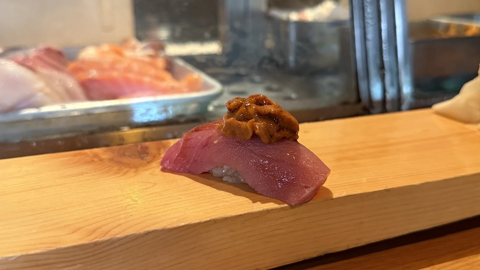 tuna with uni