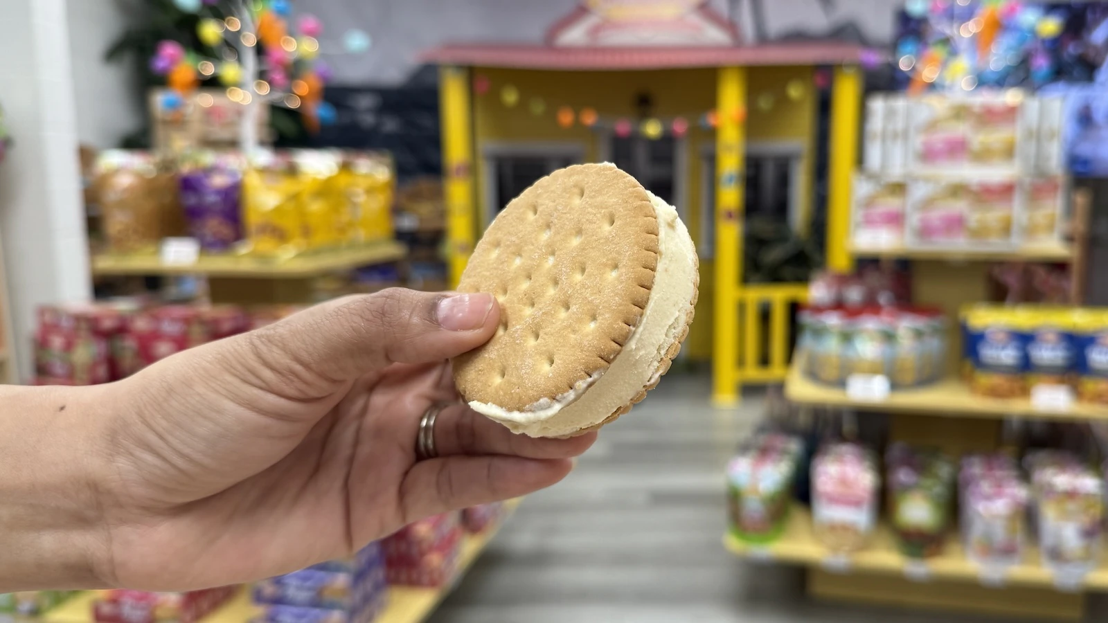 Royal Creem ice cream sandwich