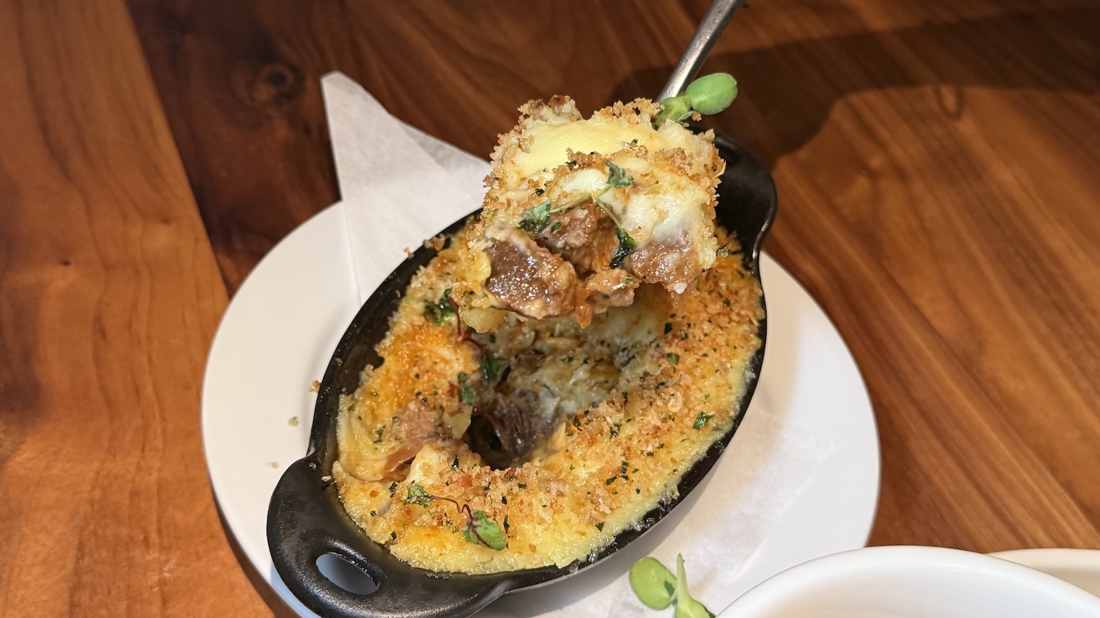 scoop of shepherd's pie