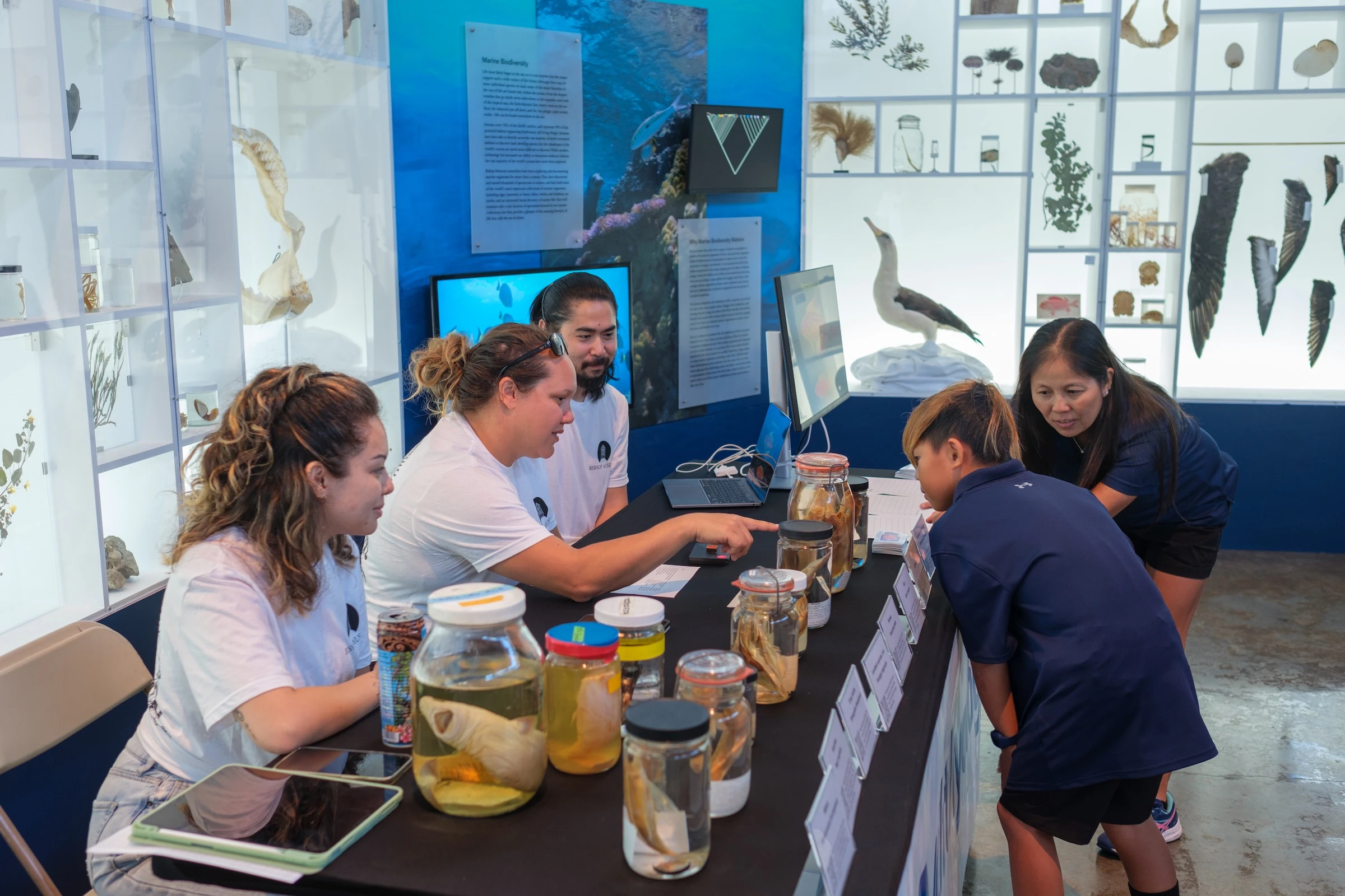 The Science & Sustainability Festival includes chances for keiki to explore parts of the Bernice Pauahi Bishop Museum.