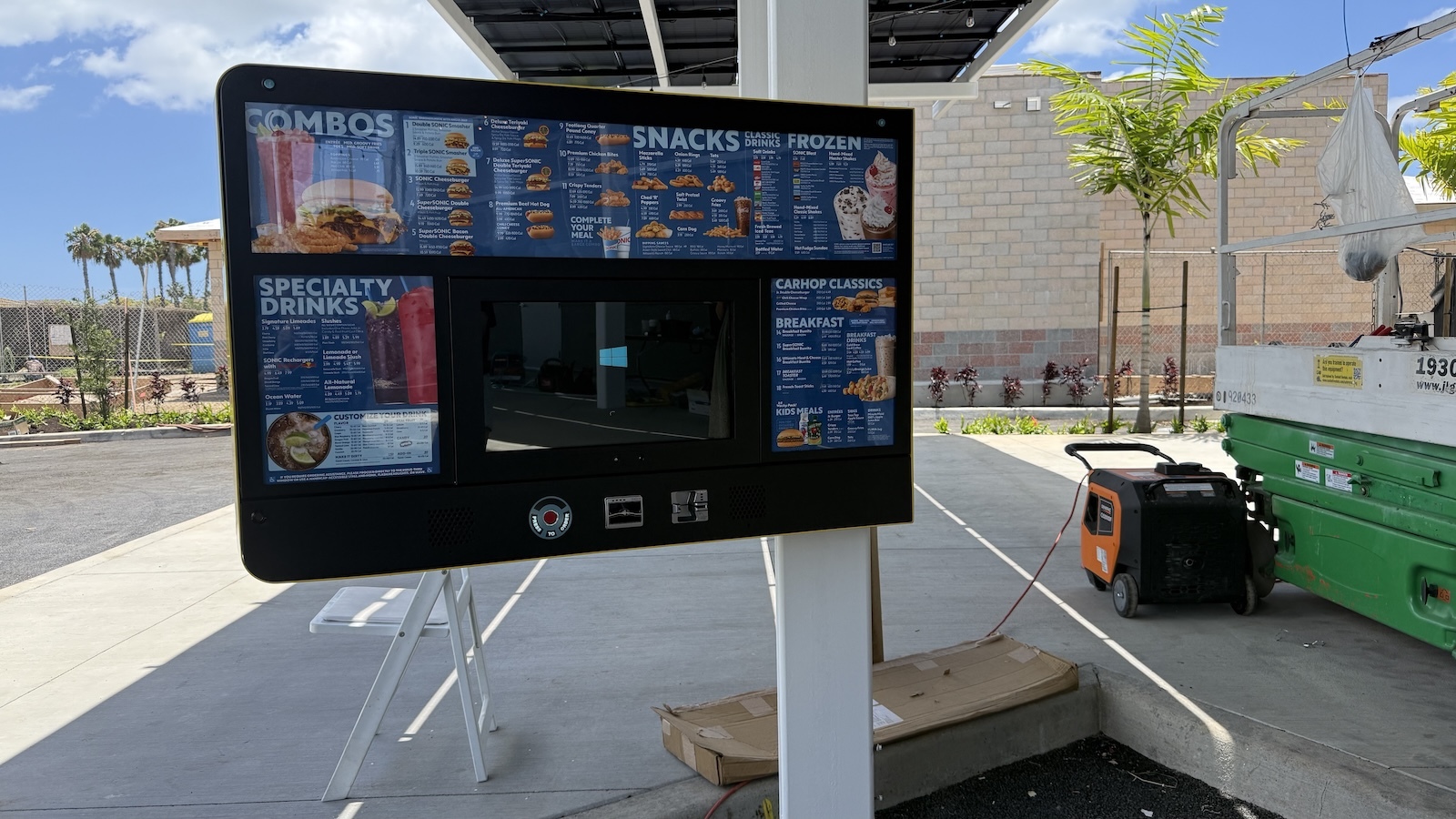 ordering board
