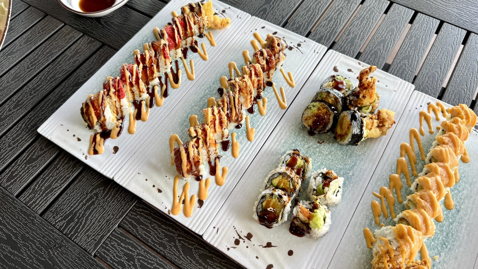 assorted sushi rolls