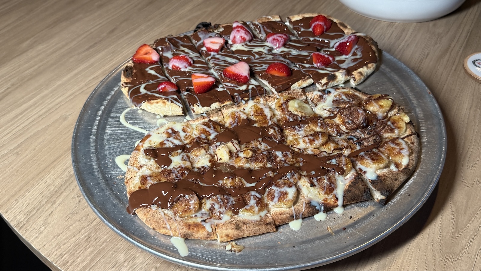 dessert pizzas