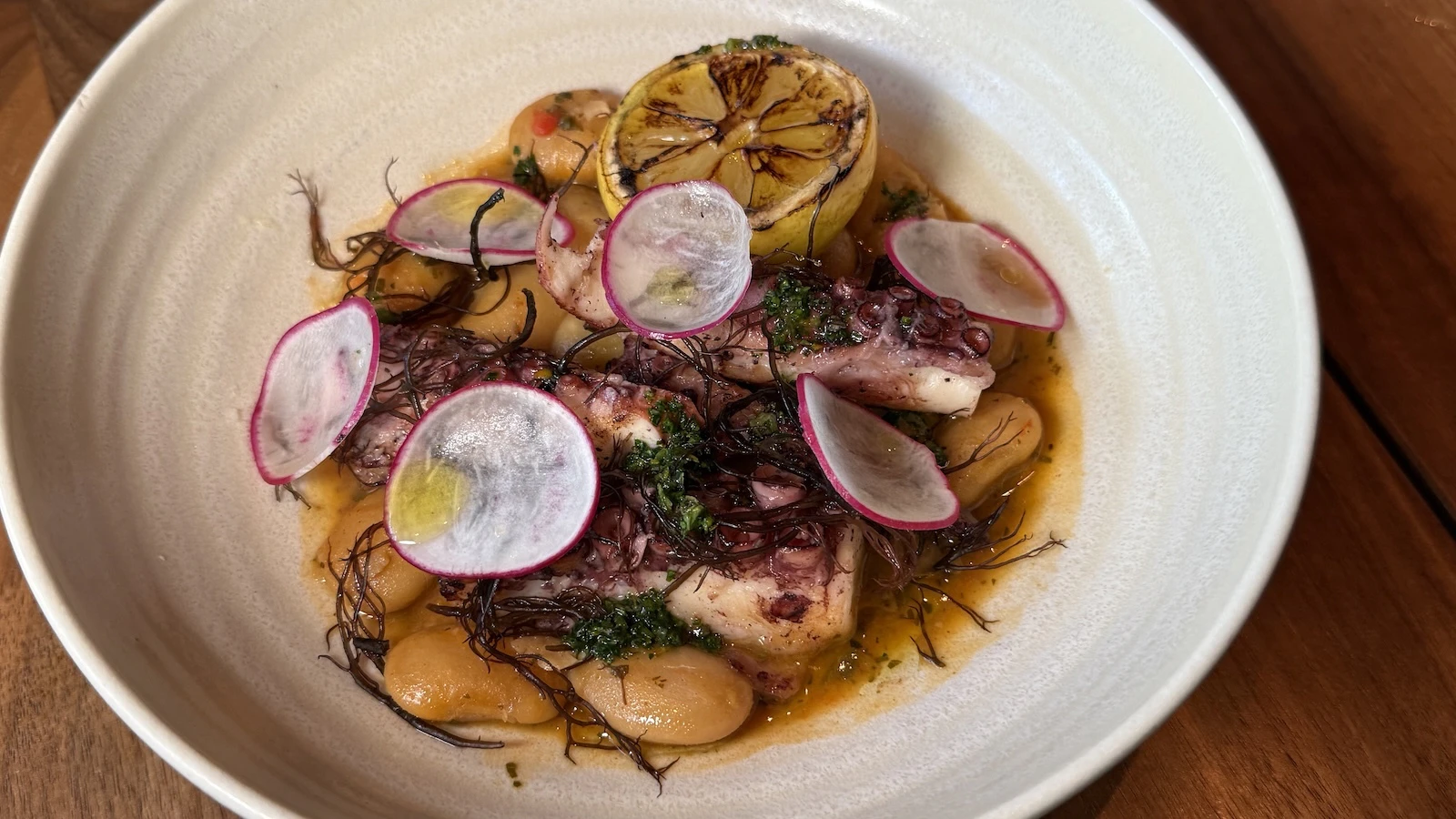 grilled octopus