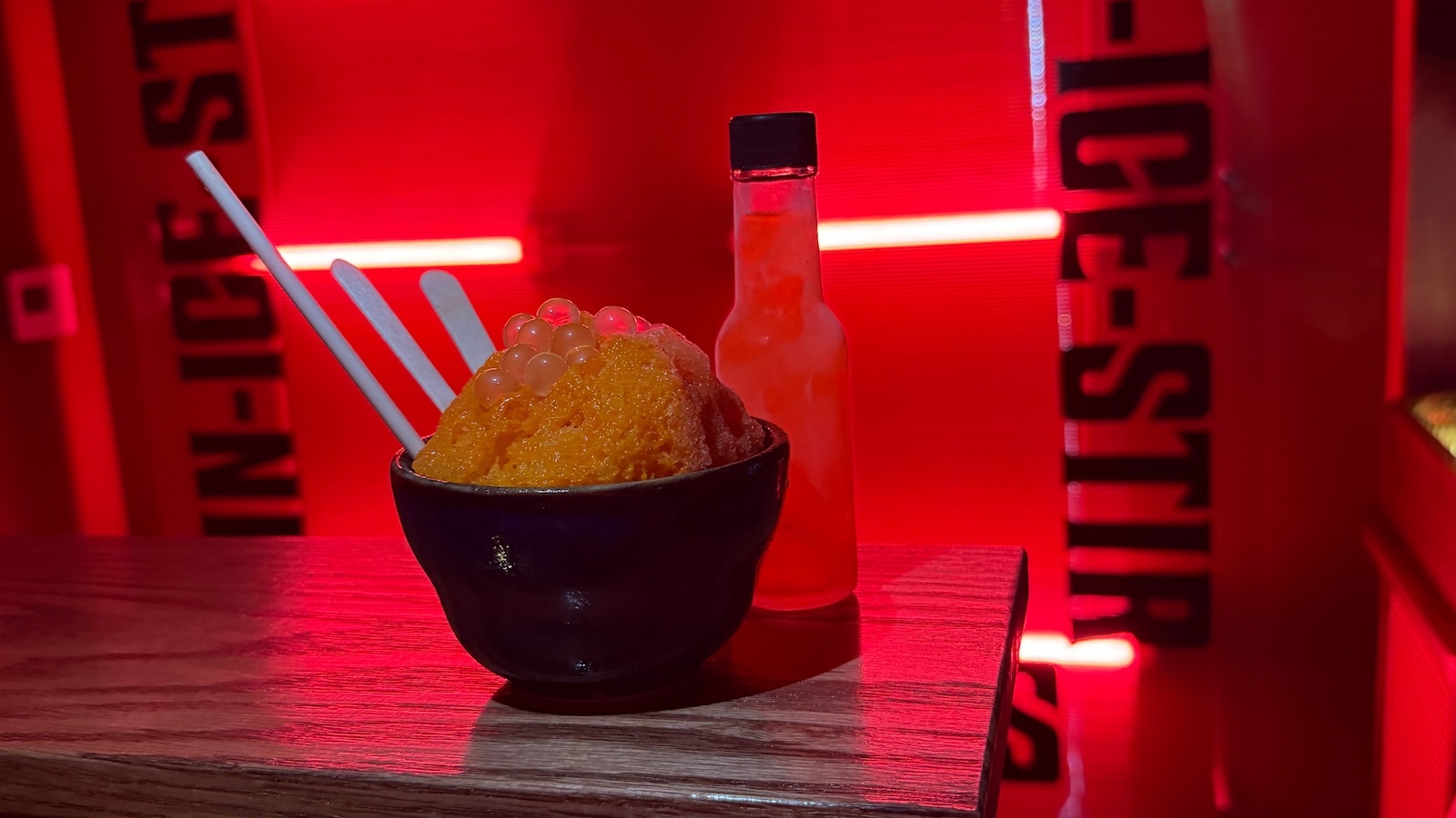 shave ice cocktail