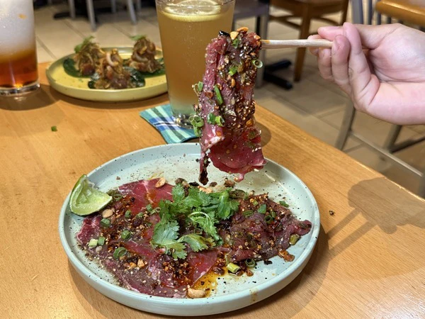 beef carpaccio
