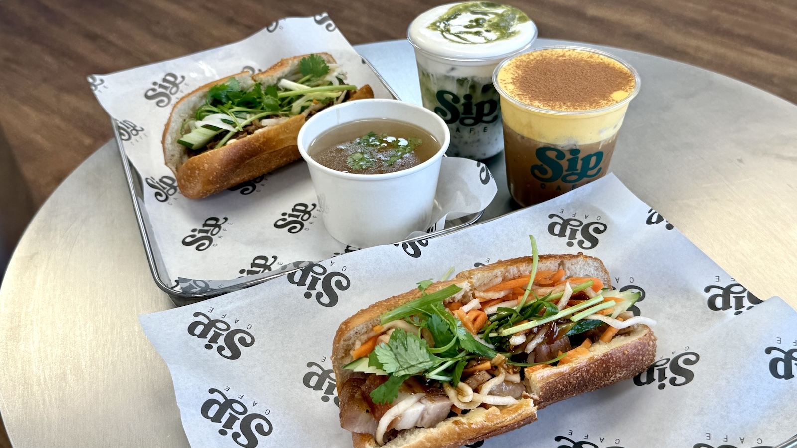 Sip Café opens with coffee, matcha lattes and banh mi sandwiches