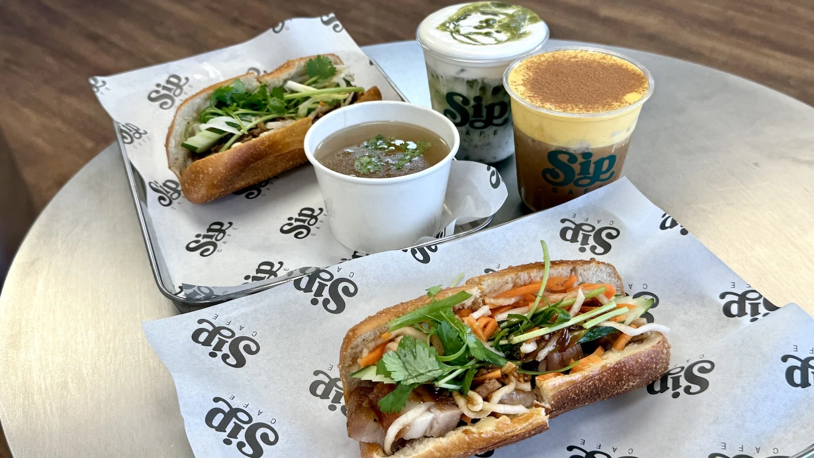Sip Café opens with coffee, matcha lattes and banh mi sandwiches