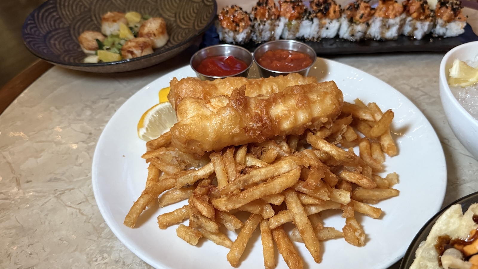 fish and chips