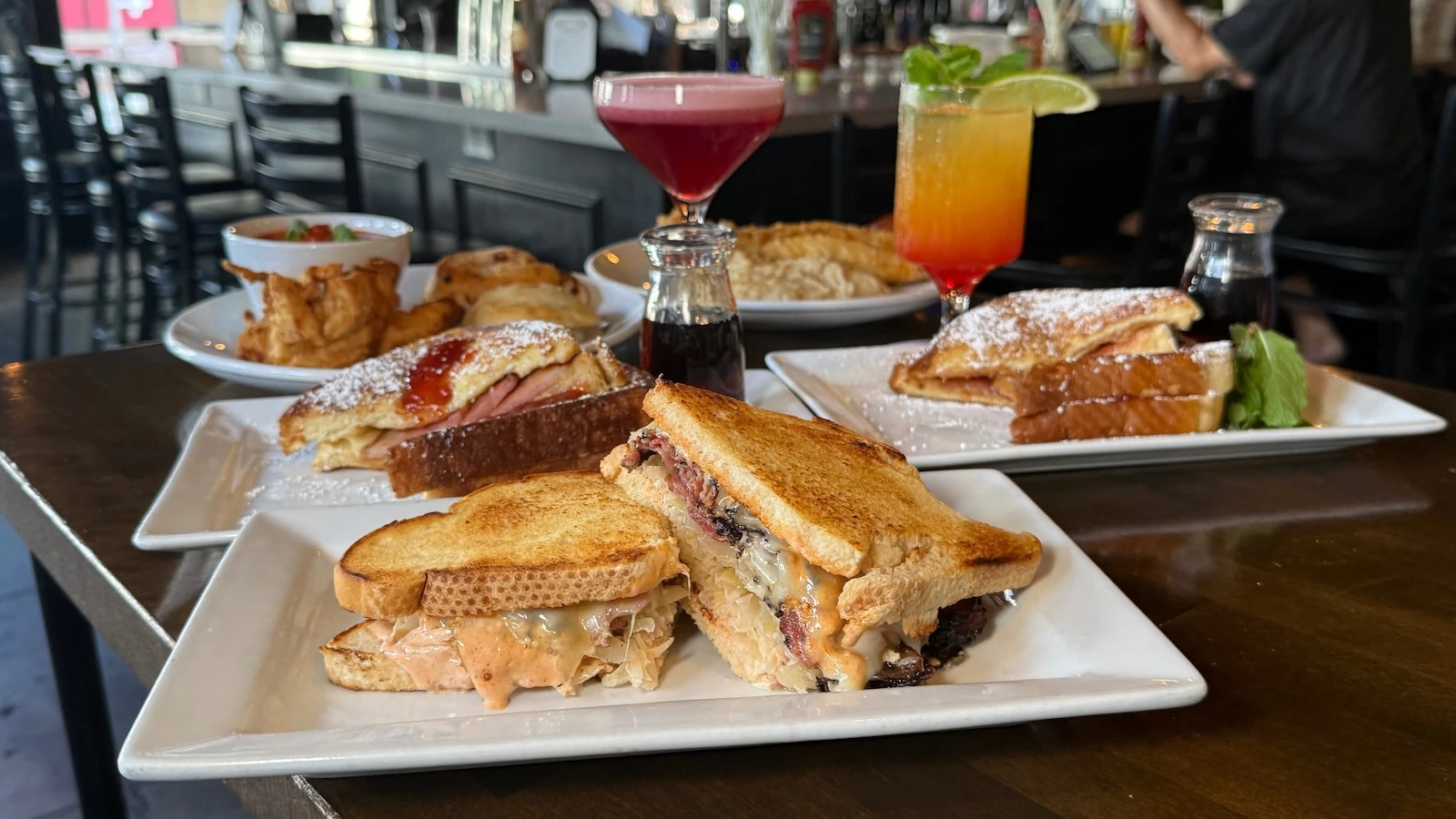 brunch spread