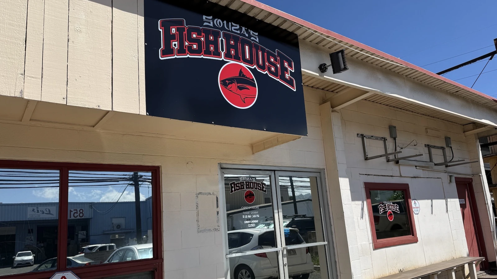 Souza Fish House sign