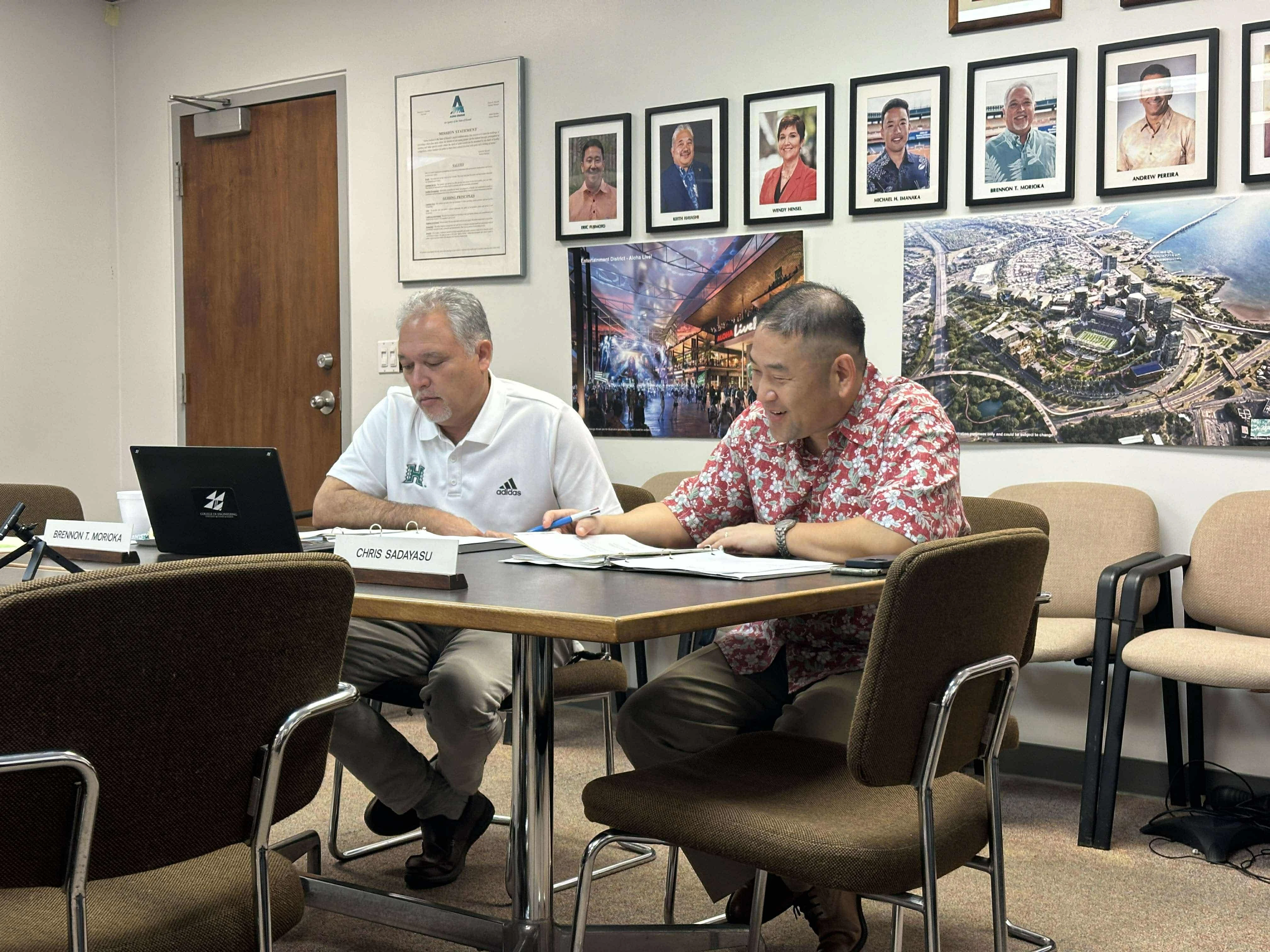 Stadium Authority meeting