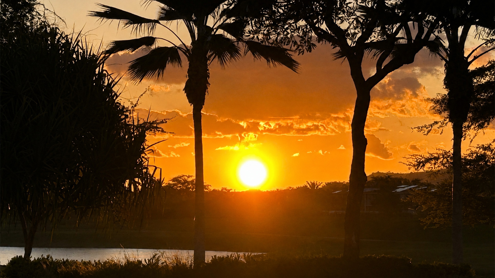 Sunset at Hoakalei Country Club