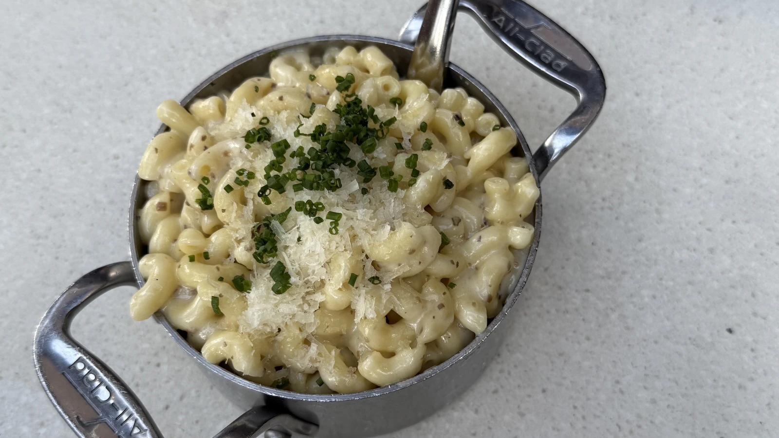 black truffle mac and cheese