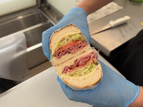 pastrami sandwich