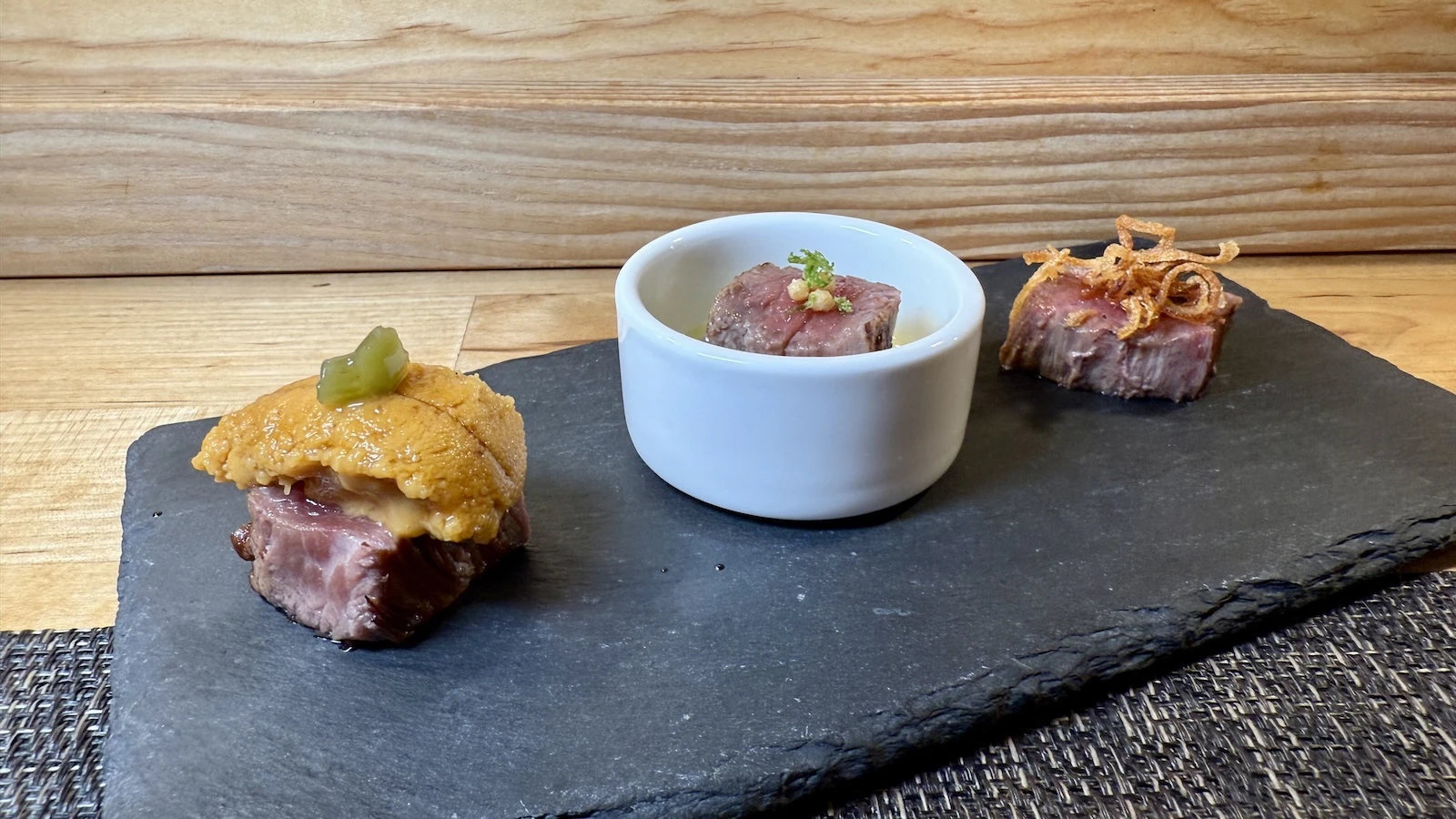 wagyu trio