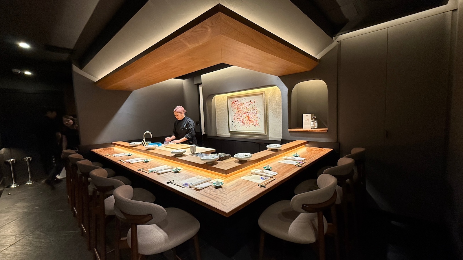 Sushi Sky interior