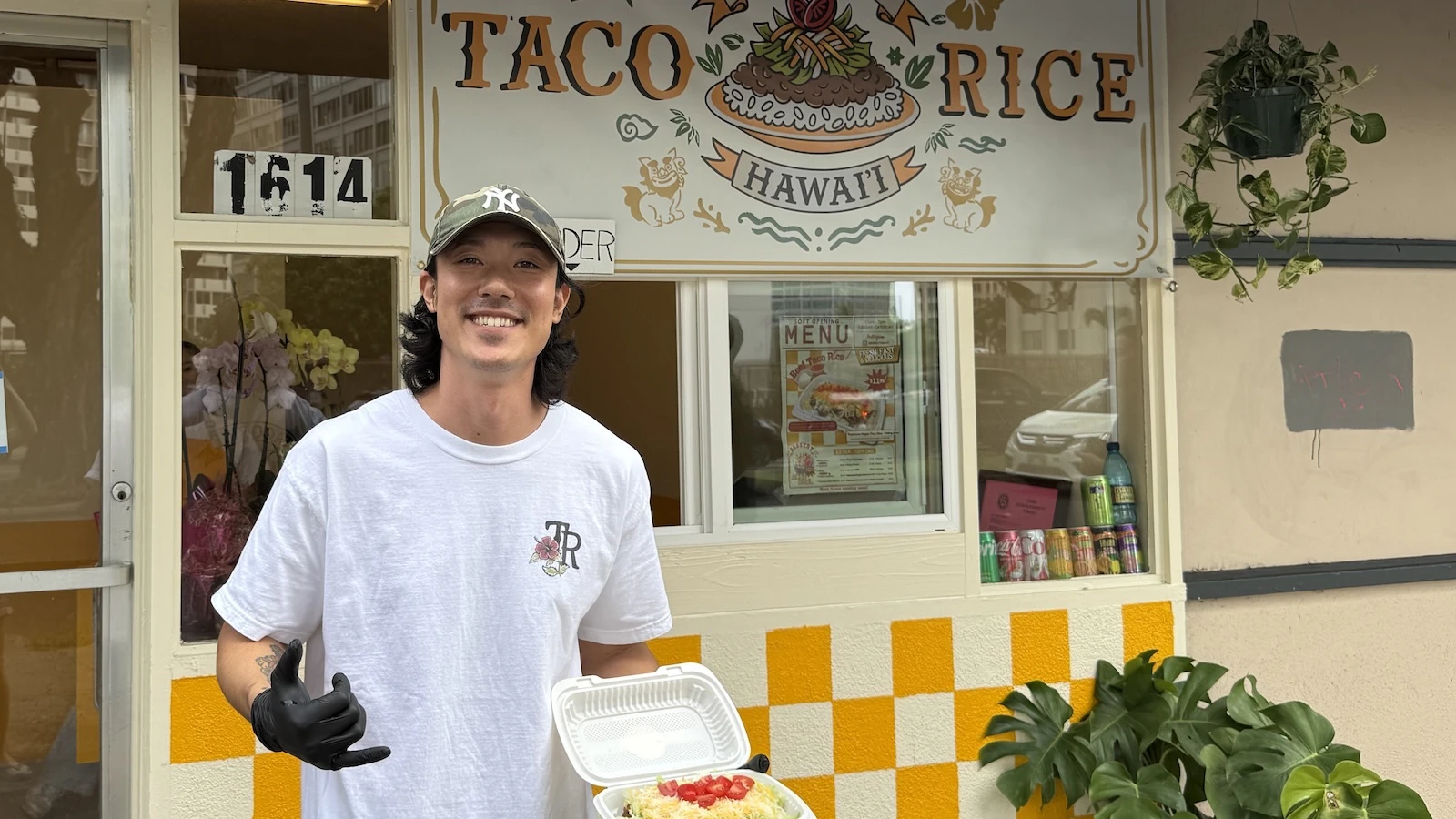 Taco Rice Hawaii owner Nick Toguchi