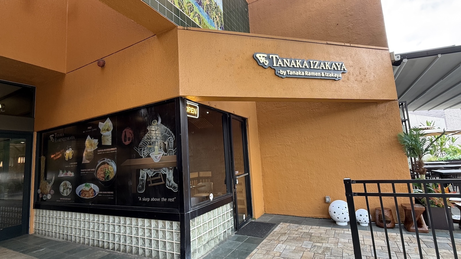 Tanaka Ramen sign