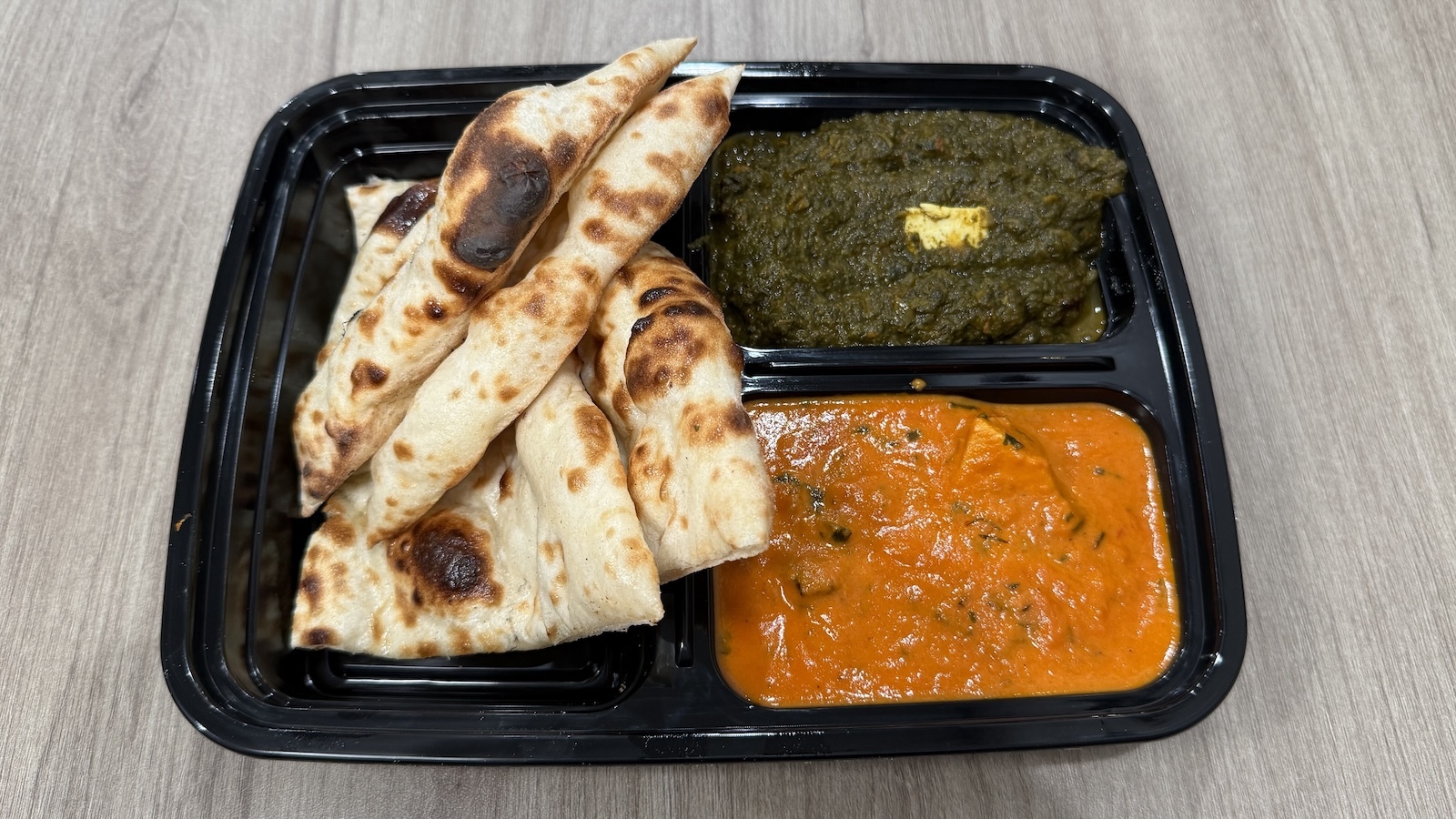two choice curry plate