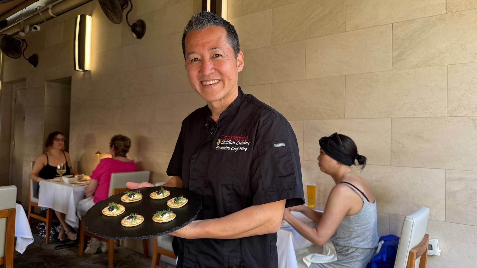 Executive chef Hiro Mimura