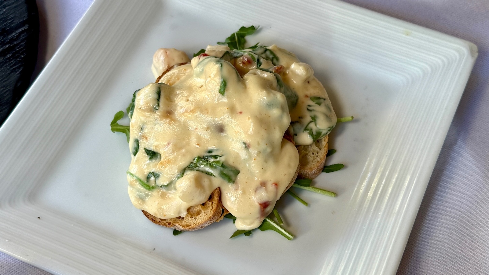 seafood bruschetta