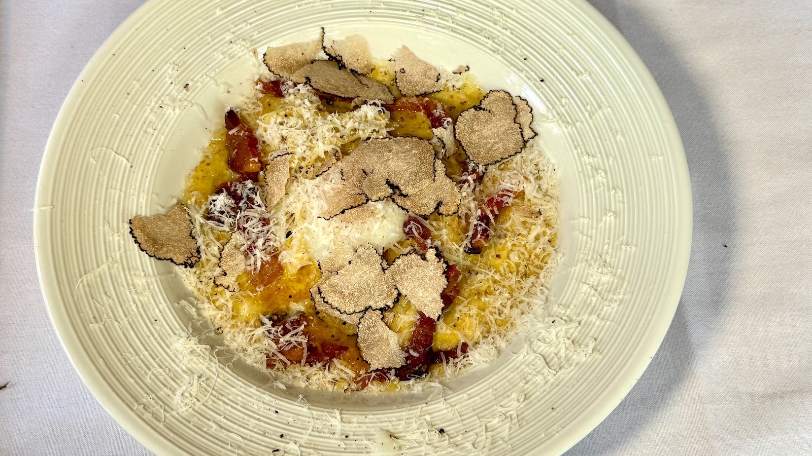 truffle carbonara