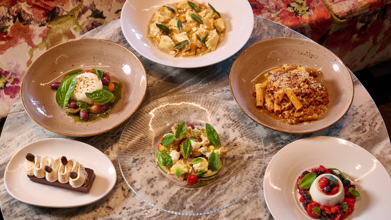 three course menu