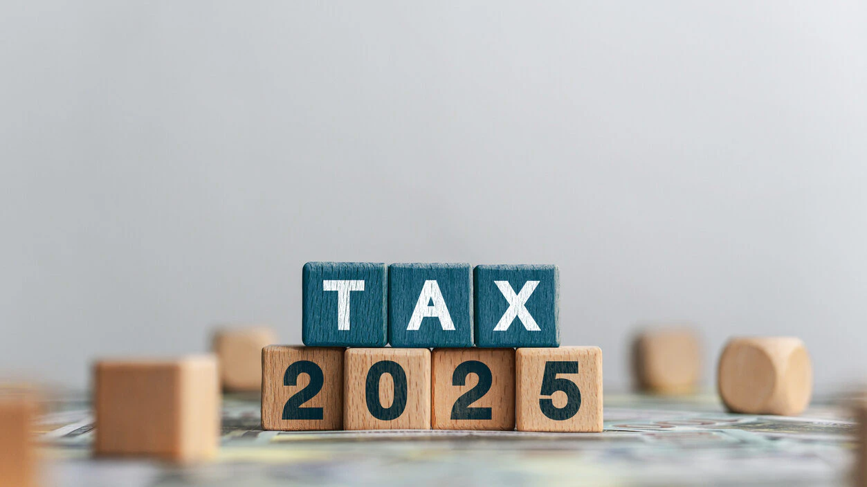 Blocks that read Tax 2025