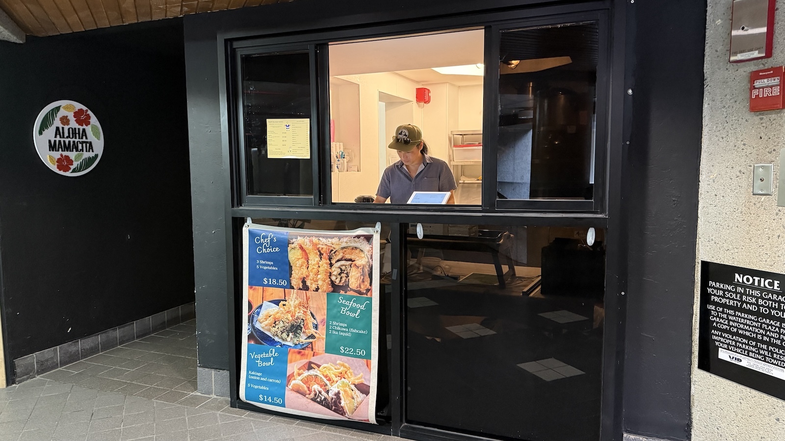 Tempura Man window