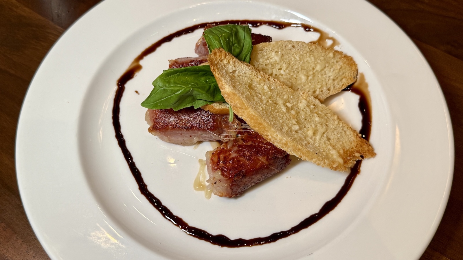 prosciutto wrapped mozzarella