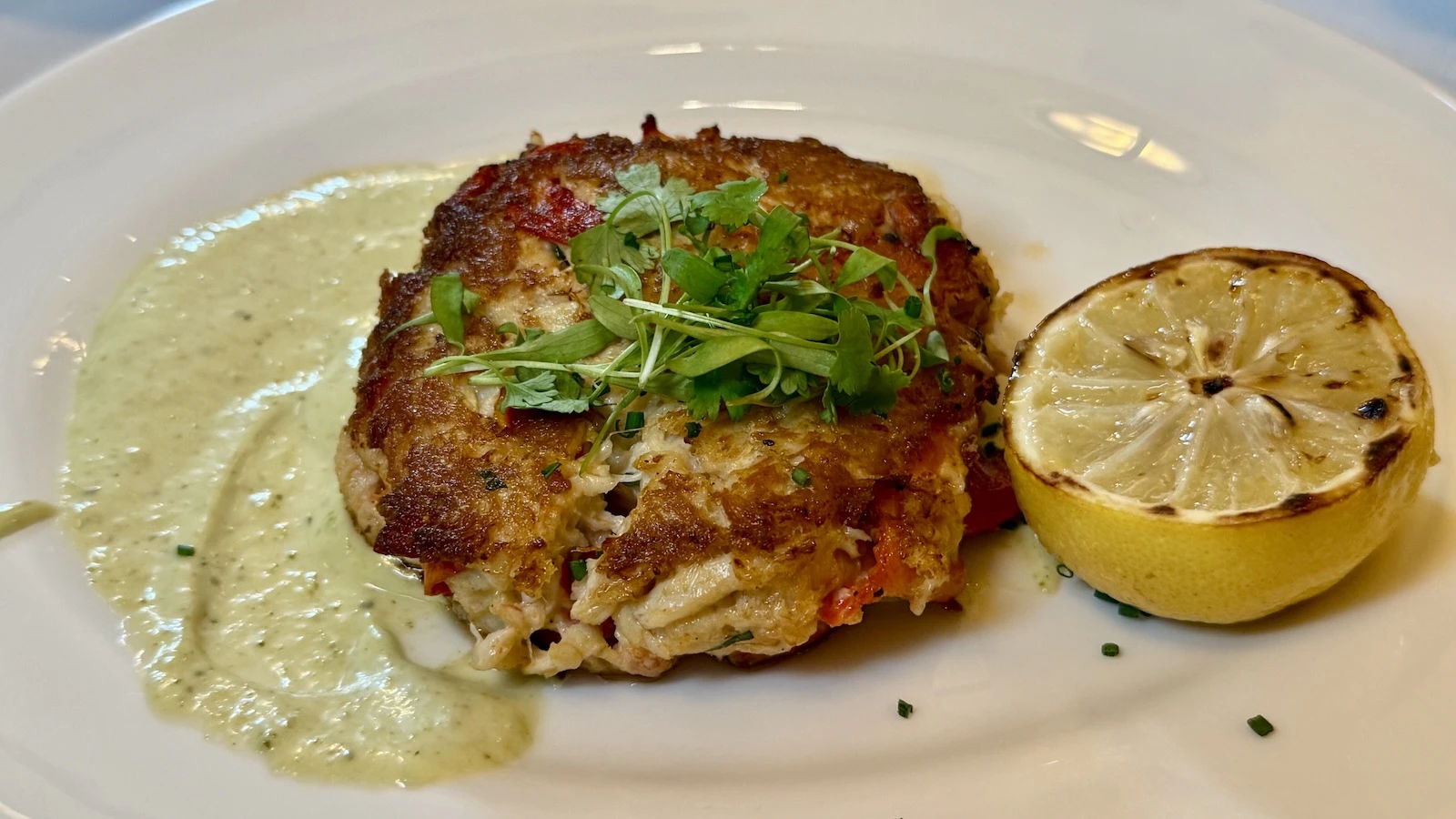 lobster and crab cake