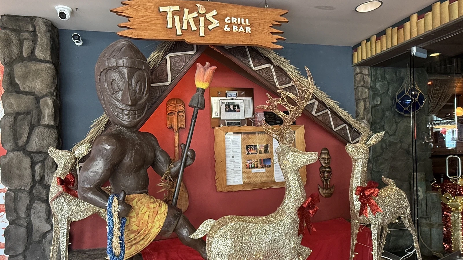 Tiki's sign