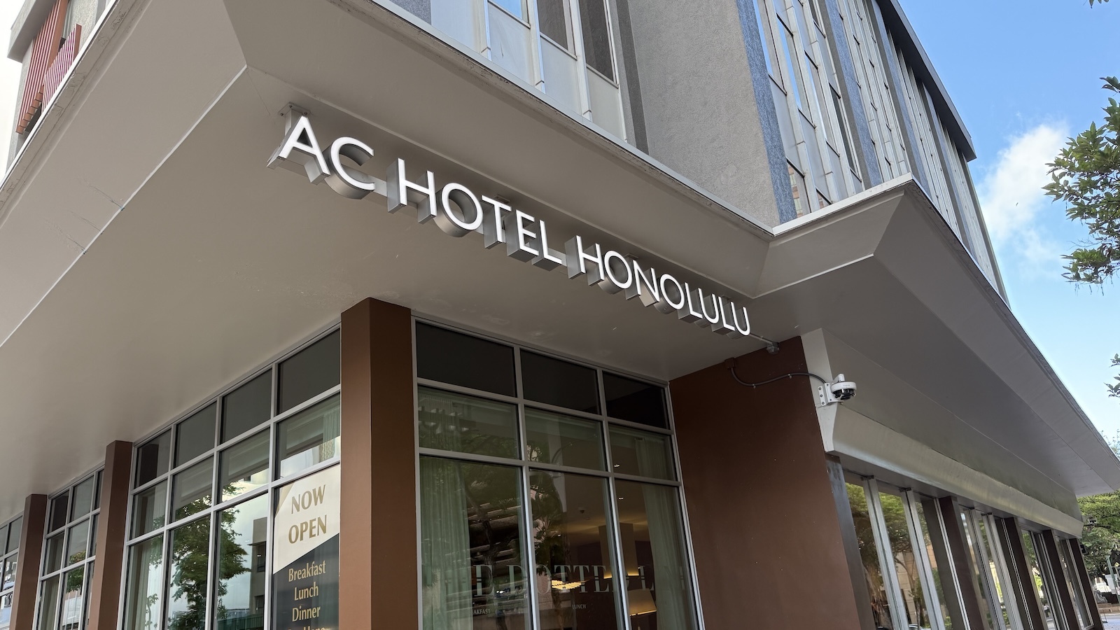 AC Hotel sign