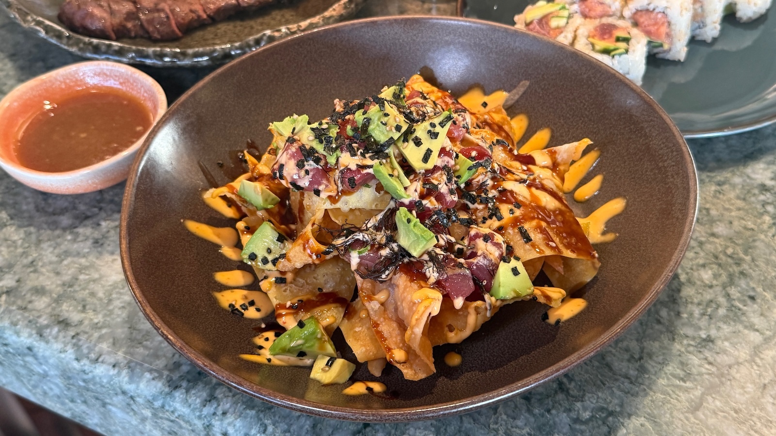 poke nachos