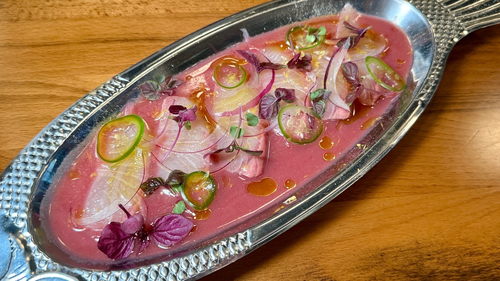 kanpachi crudo