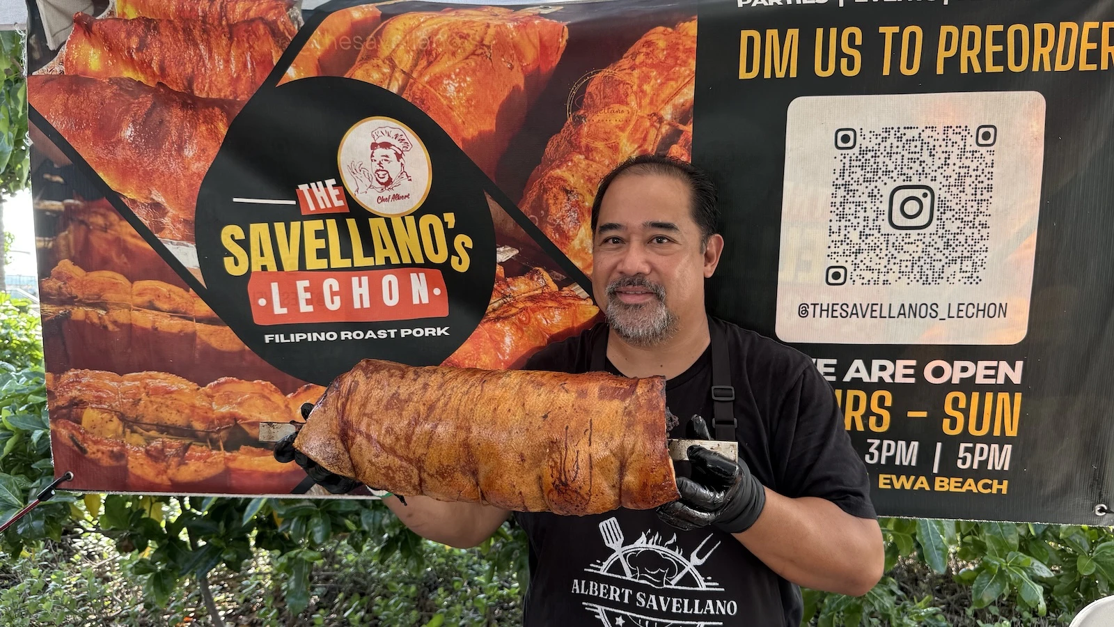 Business owner/chef Albert Savellano