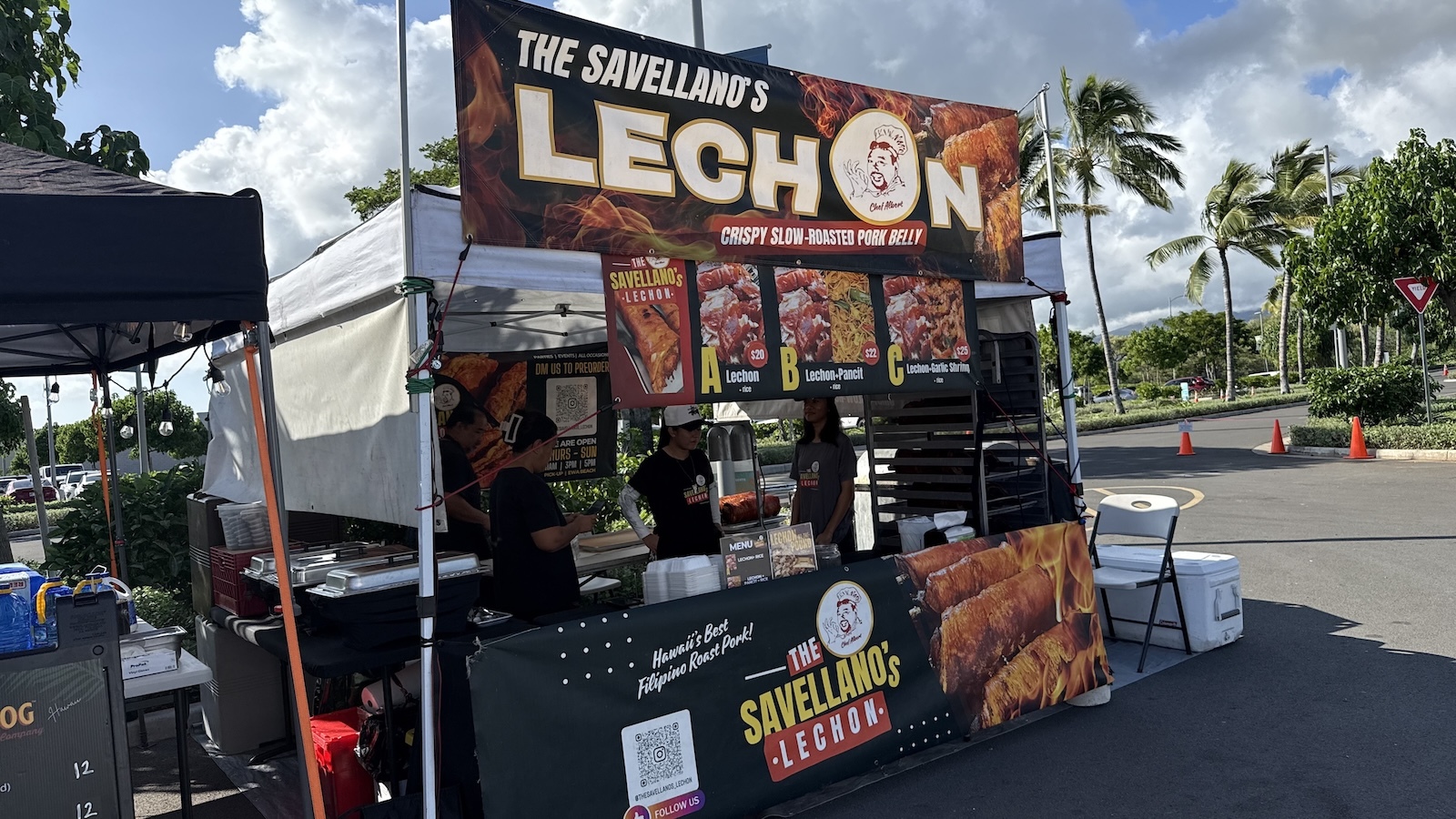 Savellanos Lechon stand