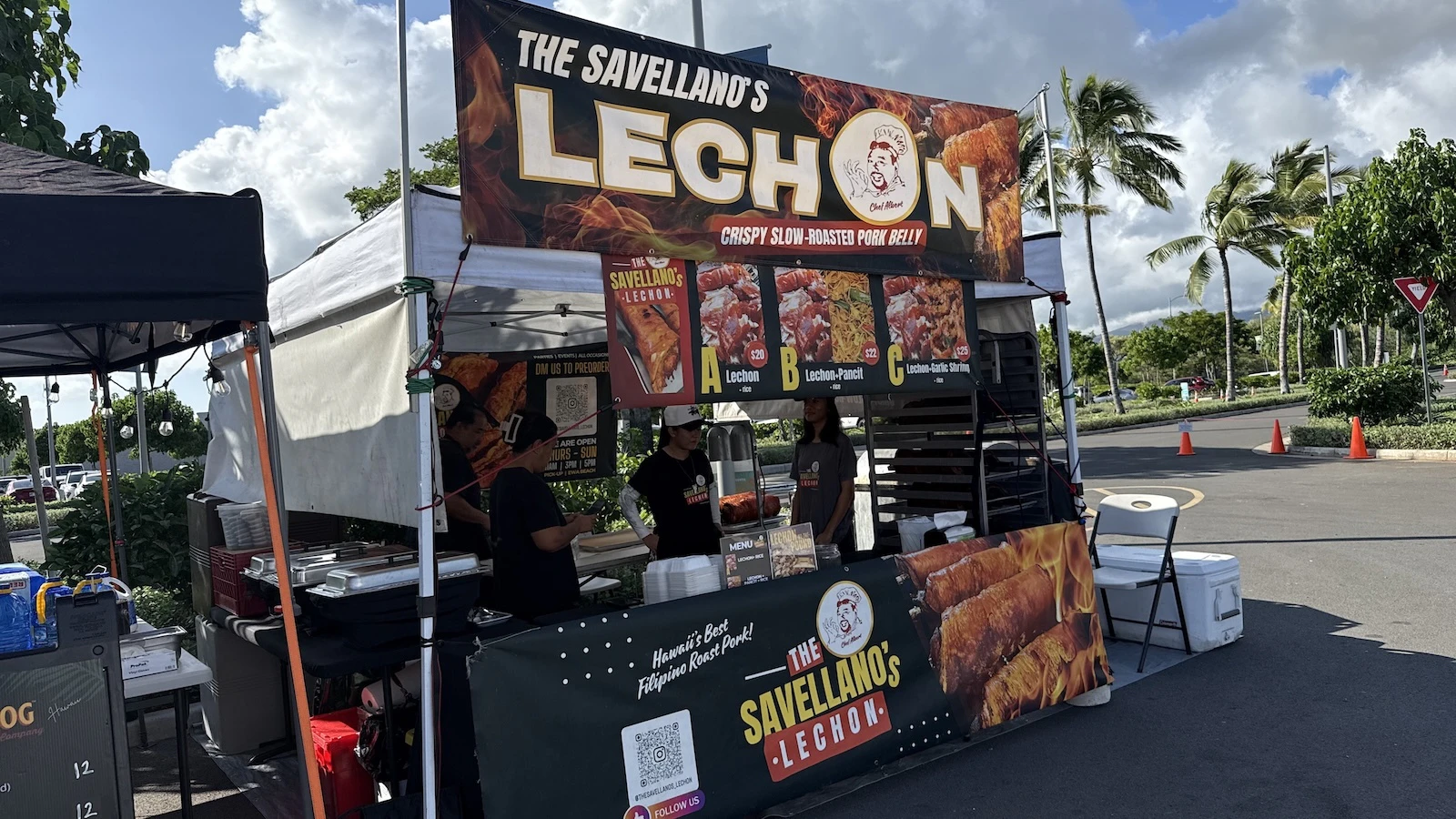 Savellanos Lechon stand