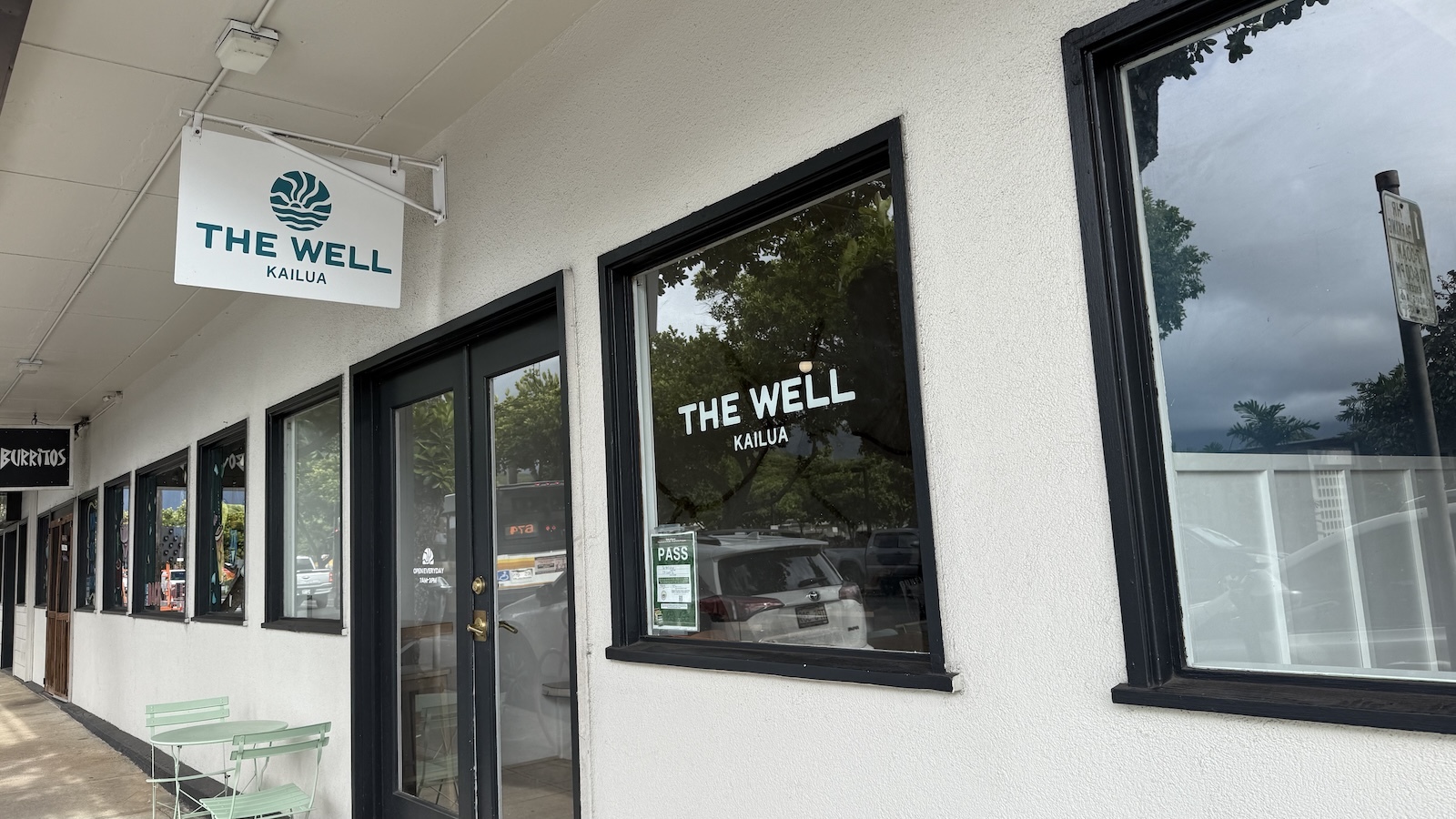 The Well sign