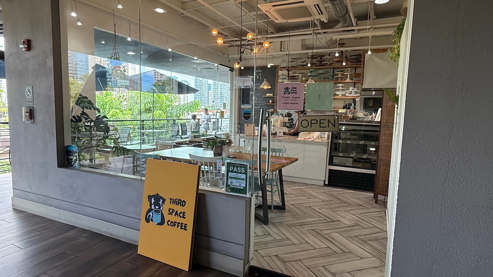 Third Space Coffee sign