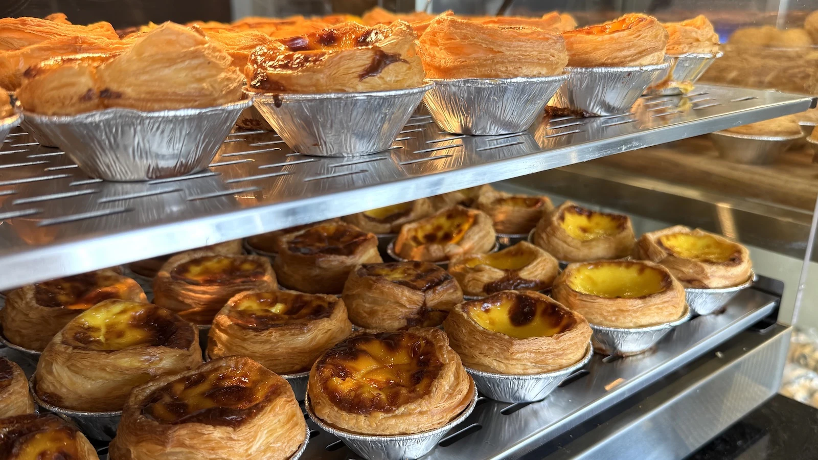 croissant egg tarts