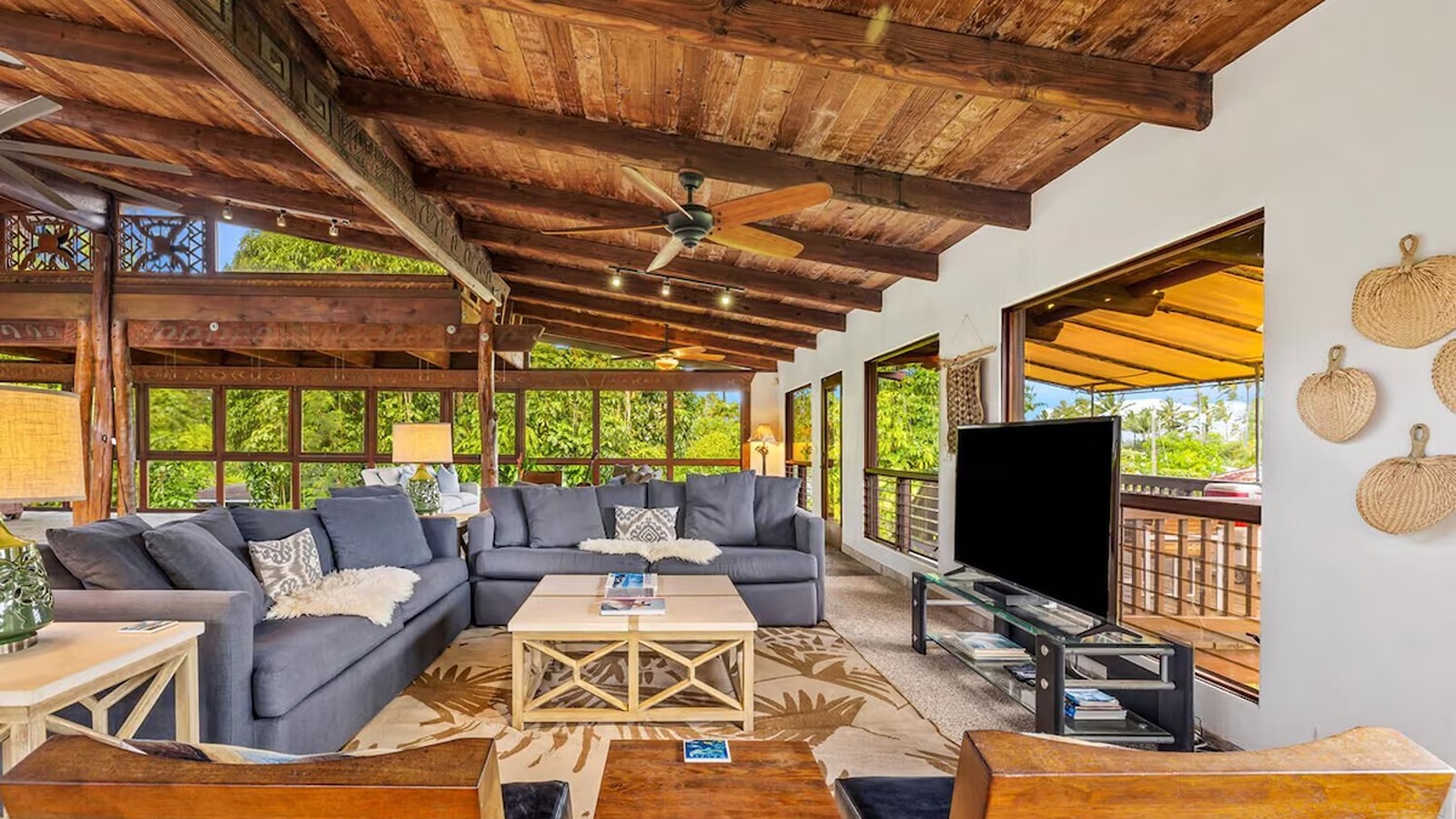 The living area