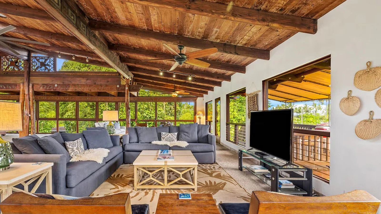 The living area